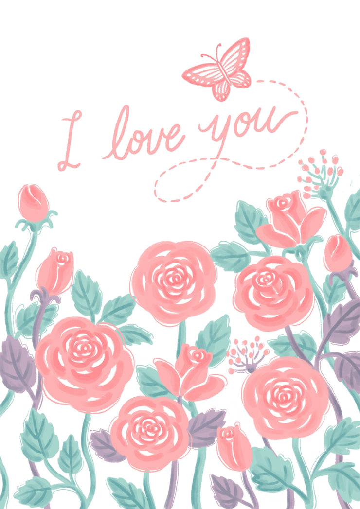 Greeting Card-Rosie Love-Love Limzy Co.