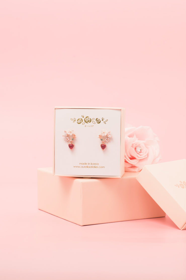 -Mi Amor Petite Floral Box | Sweet Pink-Ruby Ranunculus-Love Limzy Co.