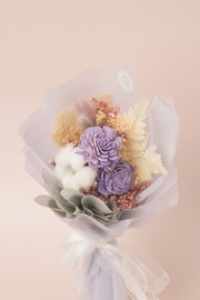 Preserved Dried Flower Bouquet-Endearing Sola - Lavender-Love Limzy Co.