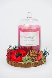 Celestial Garden Crystal Aroma Diffuser - Christmas Red