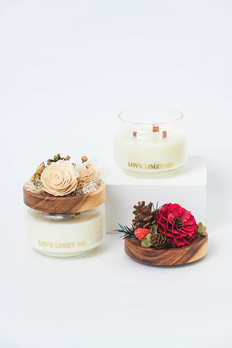 Gentle Glow Candle - Winter White