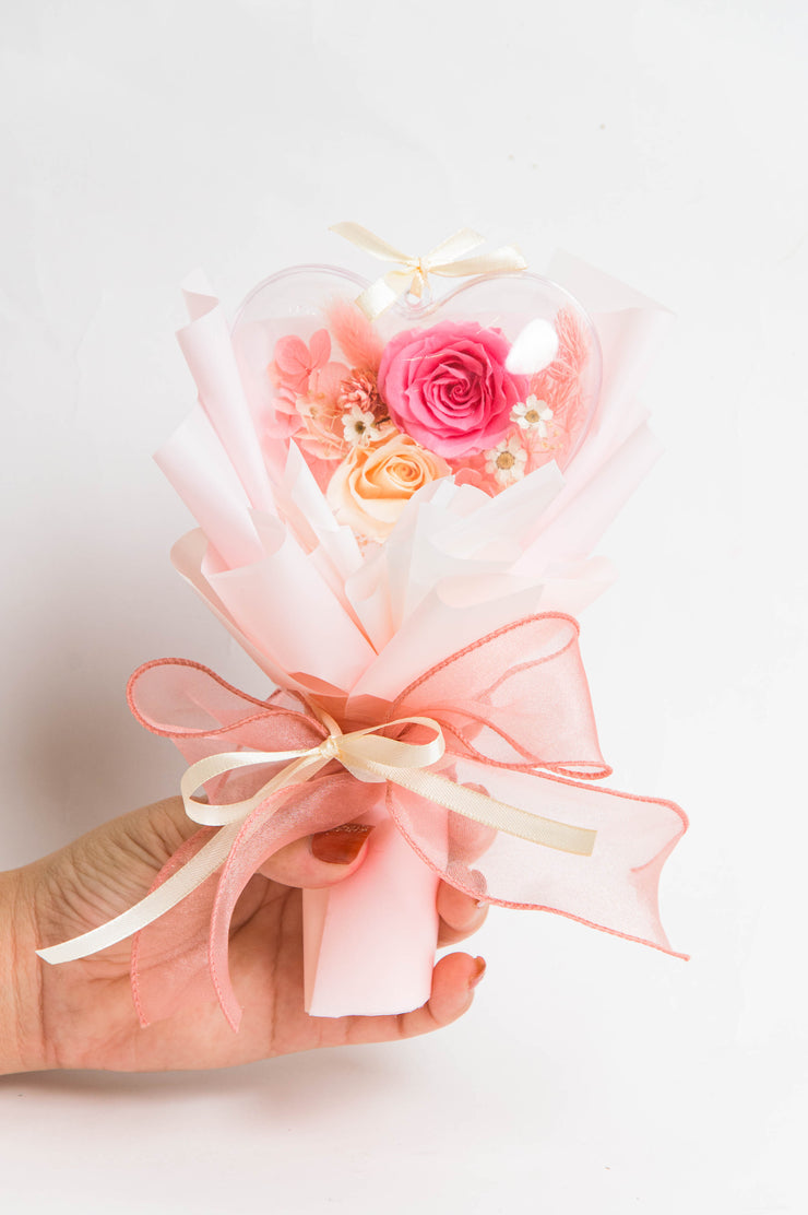 Blooming Heart Bauble Bouquet