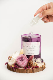 Celestial Garden Crystal Aroma Diffuser - Lilac