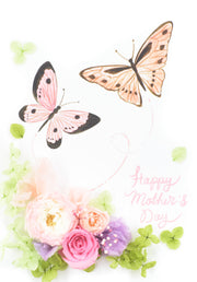 Artprint with Preserved Flowers-Little Butterfly Garden-Love Limzy Co.