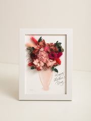 Artprint with Preserved Flowers-Mother's Vase-Love Limzy Co.