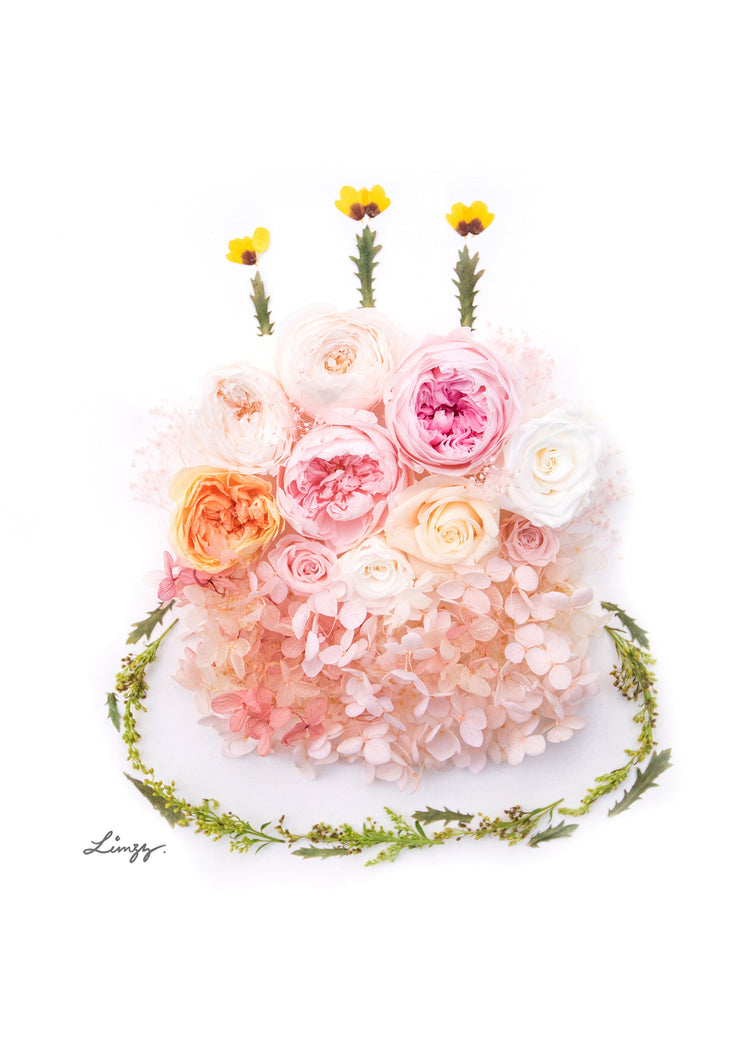 Digital Artprint-Birthday Cake-Love Limzy Co.