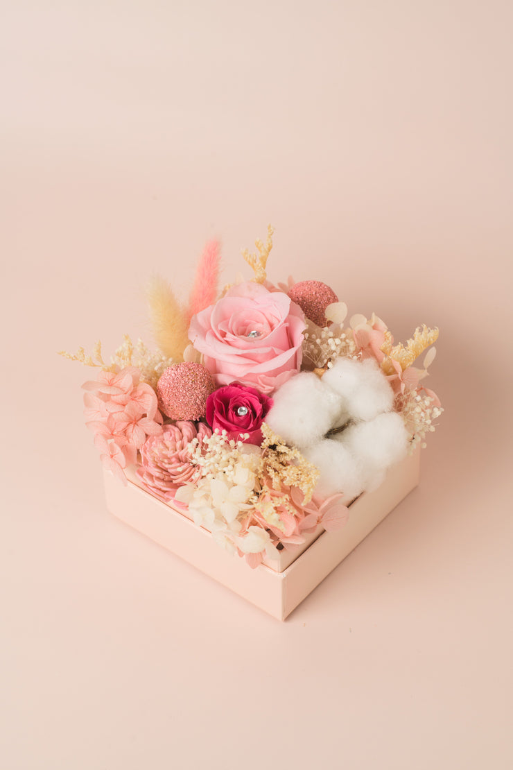 -Mi Amor Petite Floral Box | Sweet Pink-Love Limzy Co.