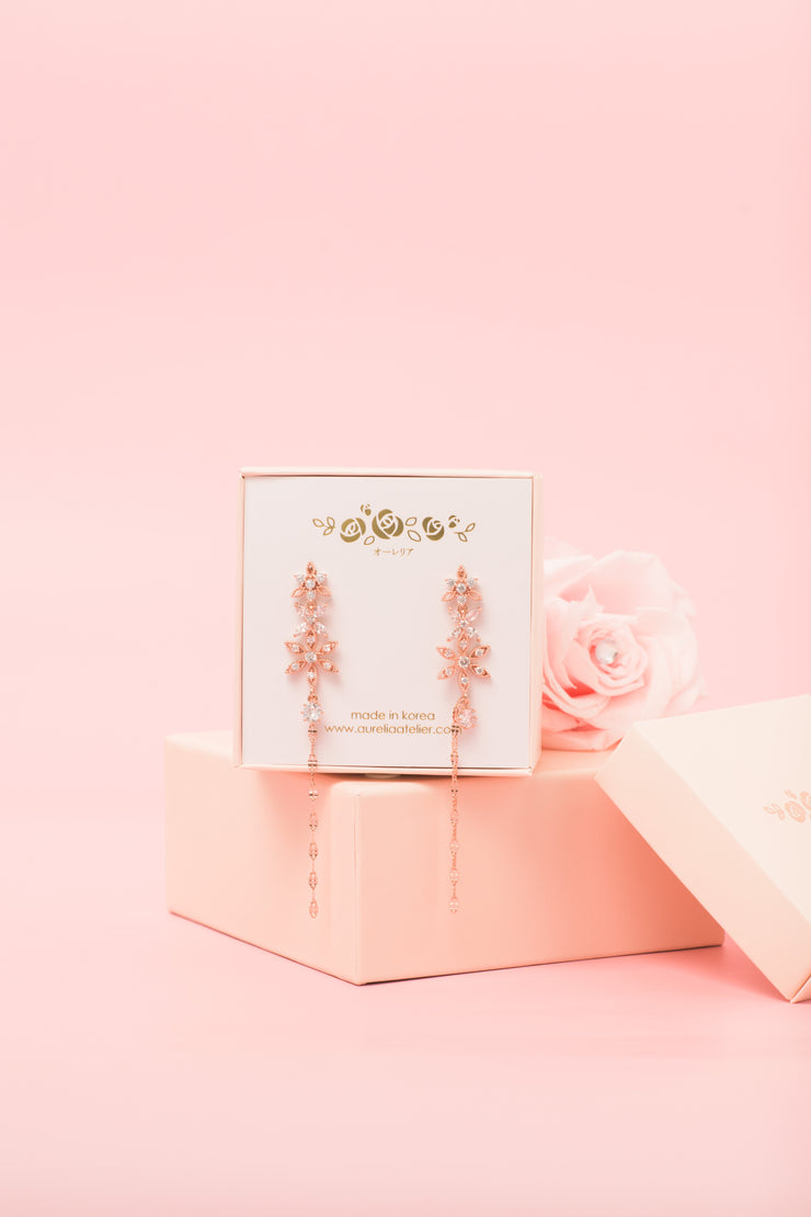 -Mi Amor Petite Floral Box | Sweet Pink-Rose Gold You Are My Lucky Star-Love Limzy Co.