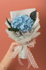 Preserved Dried Flower Bouquet-Hydrangea - Sky Blue-Love Limzy Co.